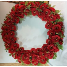 Poppy Remembrance Wreath 