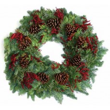Cone Canella Christmas Wreath