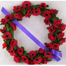 Poppy Remembrance Day wreaths