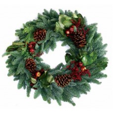 Royal Fruit Christmas Wreath