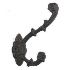 Cast Iron Decorative Double Hook